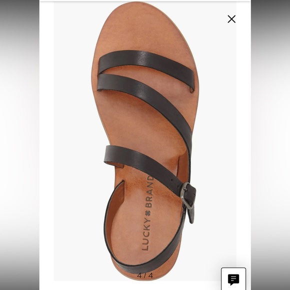 LUCKY BRAND Alexcia Leather Sandal - Picture 3 of 13